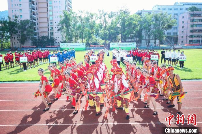 百名选手齐聚海南五指山 2022花炮邀请赛点燃民族