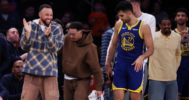 纽约尼克斯逆转金州勇士取三连胜 尤尔特塞文首